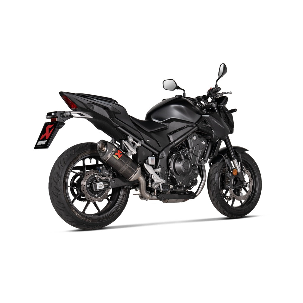 AKRAPOVIC S-H5SO6-HRC Muffler Slip-On Line (Carbon) for HONDA CB400 / 500X / CB500 / NX500 Photo-2