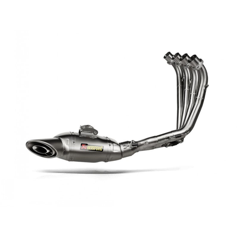 AKRAPOVIC S-H6R15-AFT Exhaust System Racing Line (Titanium) for HONDA CB650R/CBR650R 2024- Photo-0