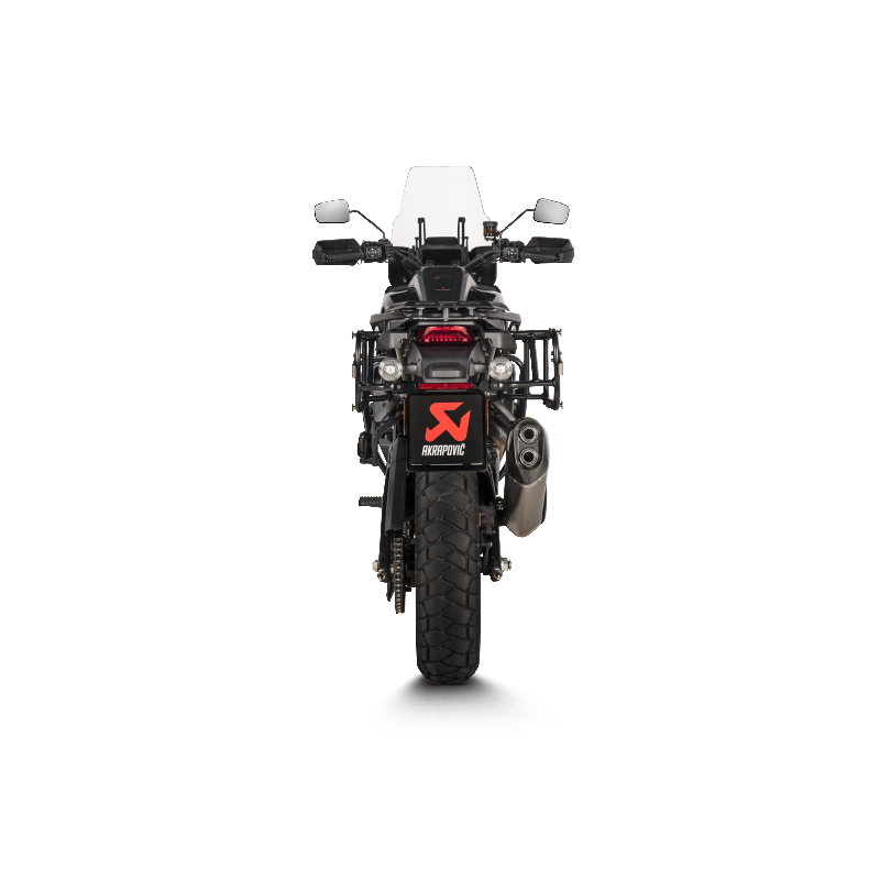 AKRAPOVIC S-HD12SO1-HAFT Exhaust System Slip-On Line (Titanium) for HARLEY-DAVIDSON Pan America 1250 2021-2023 Photo-3