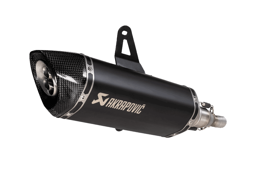 AKRAPOVIC S-IT125SO1-HRTBL Slip-On Line (Titanium) (EC Approval, ECE Approval) ITALJET Dragster 125/200 2021-2022 Photo-0