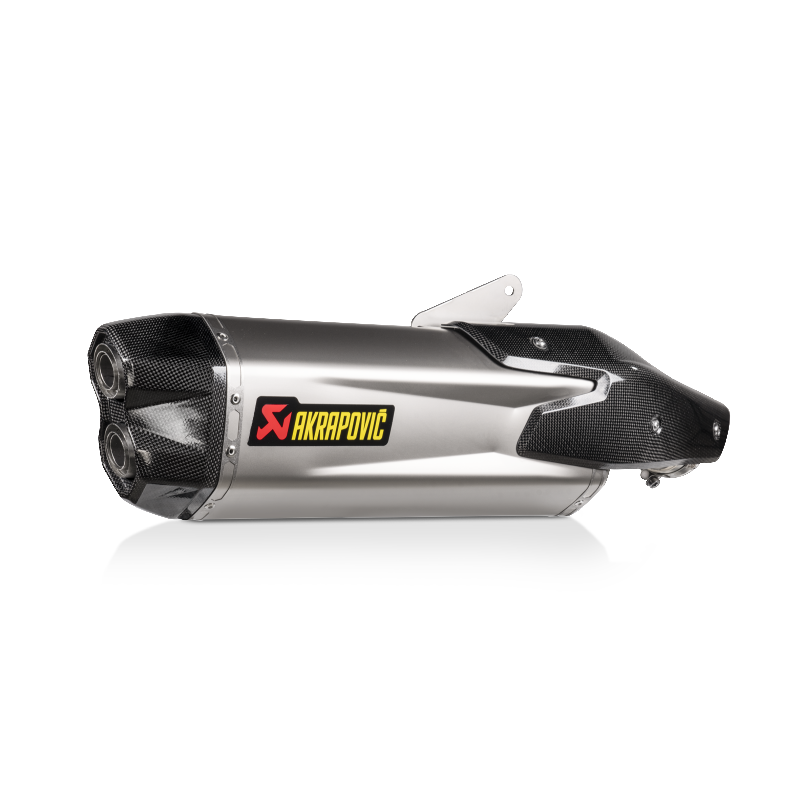 AKRAPOVIC S-K10SO30-HGIT Exhaust System Slip-On Line (Titanium) for KAWASAKI Ninja H2 SX 2021-2023 Photo-0