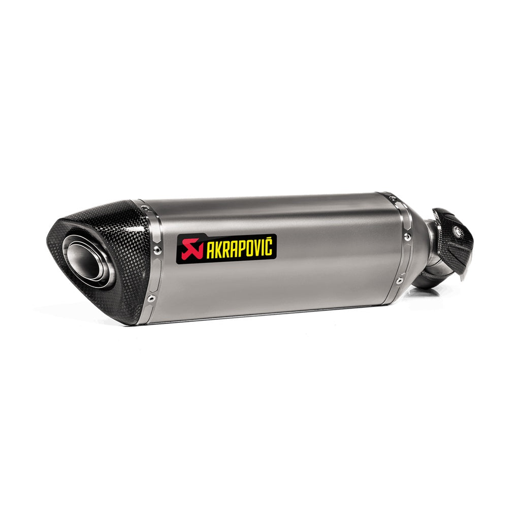 AKRAPOVIC S-K10SO32-HRT Exhaust Slip-On Line (Titanium) for KAWASAKI Ninja 1000SX 2020- Photo-0