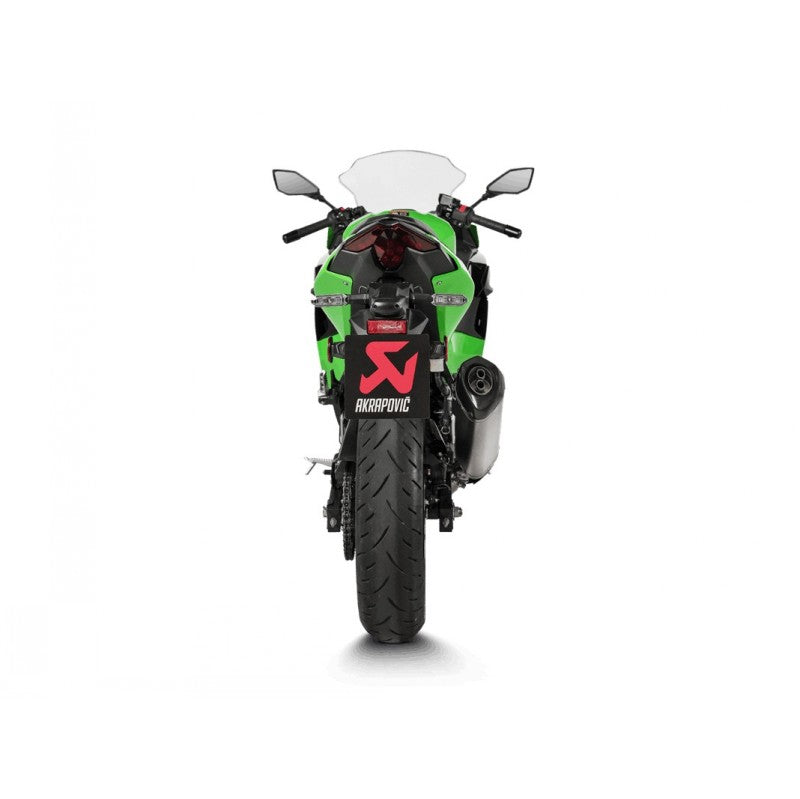 AKRAPOVIC S-K5SO1-HRT Slip-On Line (Titanium) for KAWASAKI Ninja 500 / Z500 2024- Photo-3