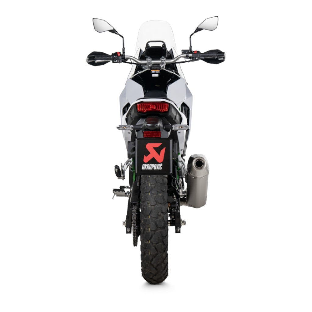 AKRAPOVIC S-K5SO2-HFTT Exhaust System Slip-On Line (Titanium) for KAWASAKI KLE 500 2026-2026 Photo-3