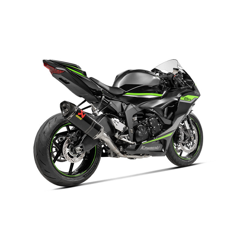 AKRAPOVIC S-K6SO7-ZC Muffler Slip-On Line (Carbon) for KAWASAKI Ninja ZX-6R 2024 Photo-2