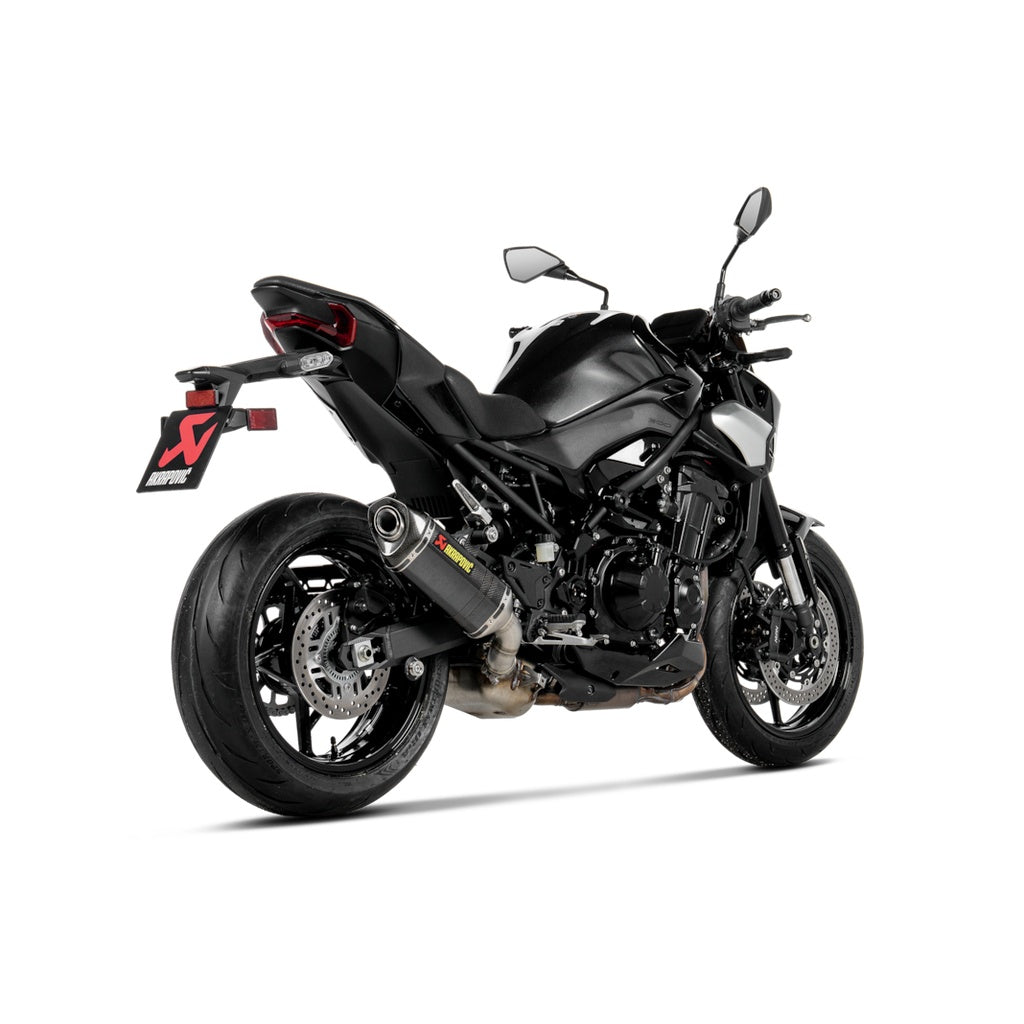 AKRAPOVIC S-K9SO11-HZC Muffler Slip-On Line (Carbon) for KAWASAKI Z900 2025- Photo-1