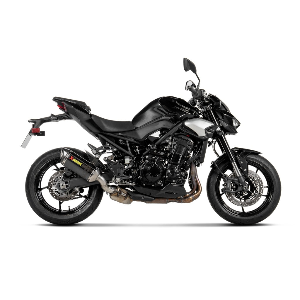 AKRAPOVIC S-K9SO11-HZC Muffler Slip-On Line (Carbon) for KAWASAKI Z900 2025- Photo-2