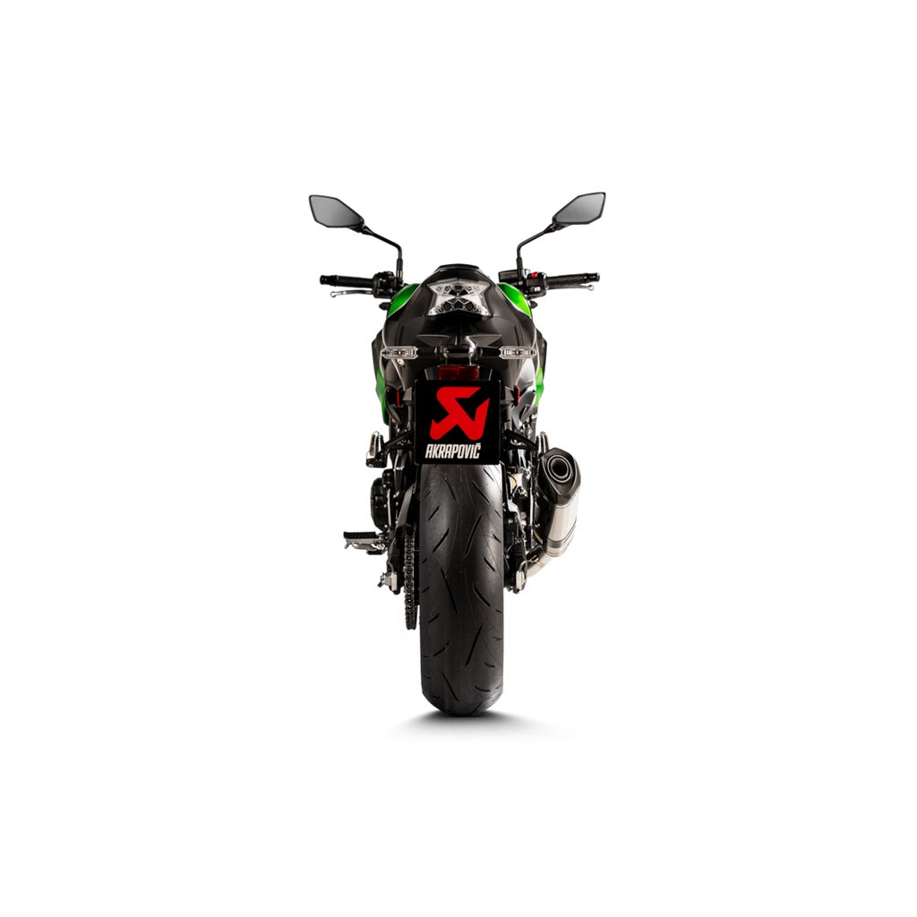 AKRAPOVIC S-K9SO11-HZT Muffler Slip-On Line (Titanium) for KAWASAKI Z900 2025- Photo-2