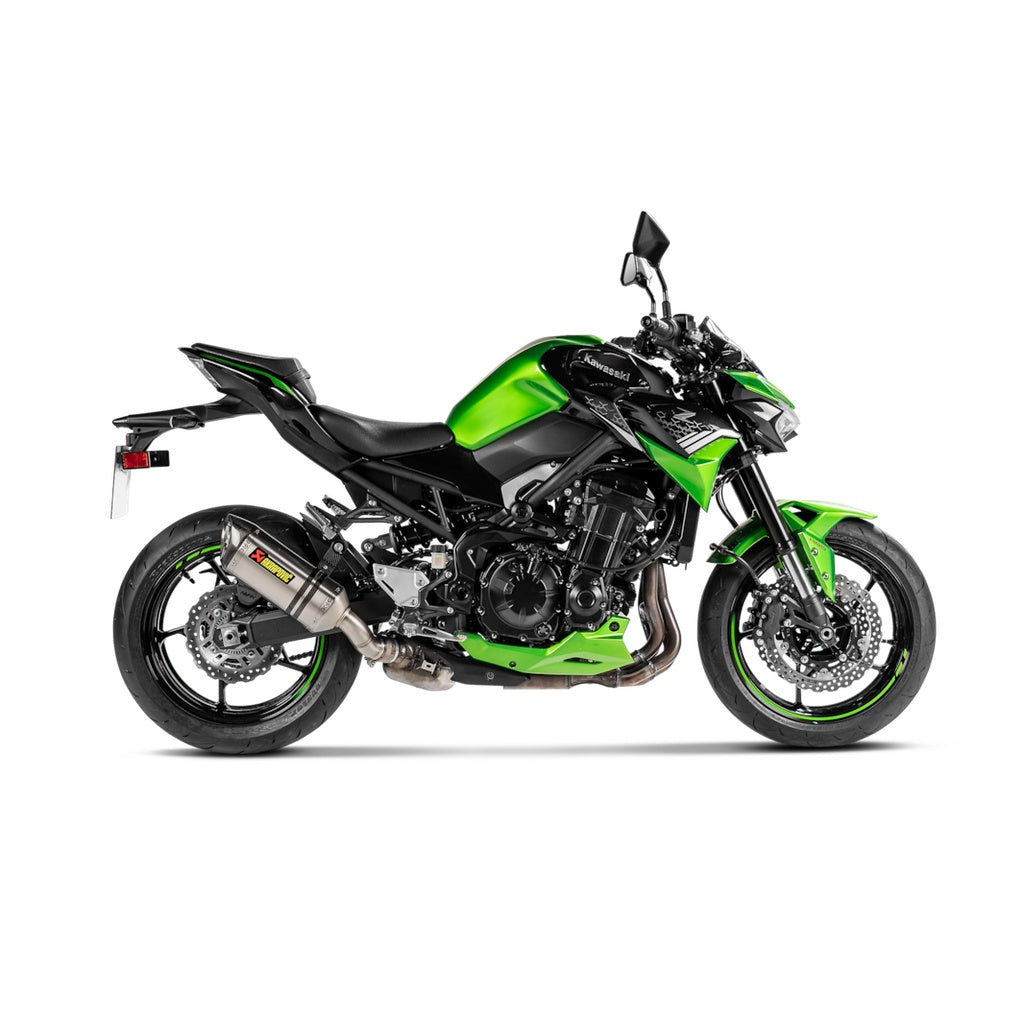 AKRAPOVIC S-K9SO11-HZT Muffler Slip-On Line (Titanium) for KAWASAKI Z900 2025- Photo-3