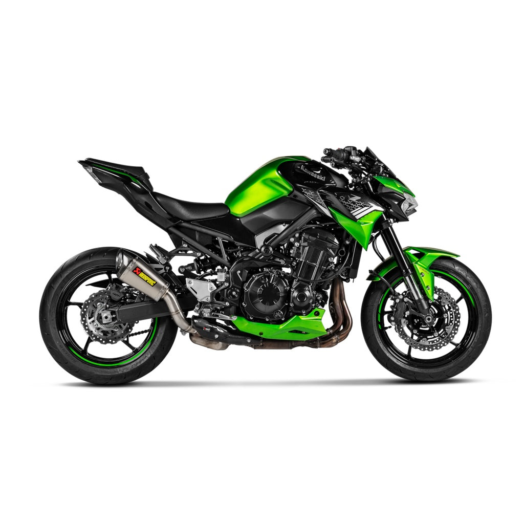 AKRAPOVIC S-K9SO12-ASZT Muffler Slip-On Line (Titanium) for KAWASAKI Z900 2025- Photo-3