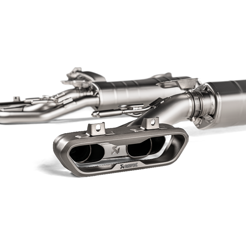 AKRAPOVIC S-ME/TI/17 Evolution Line (Titanium) for MERCEDES-AMG G500 / G550 (W463A) OPF/GPF 2021-2024 Photo-1