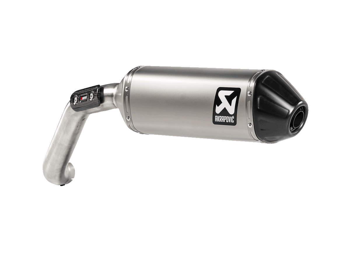 AKRAPOVIC MOTO S-MG8SO2-HFTT Slip-On Line (Titanium) Photo-0