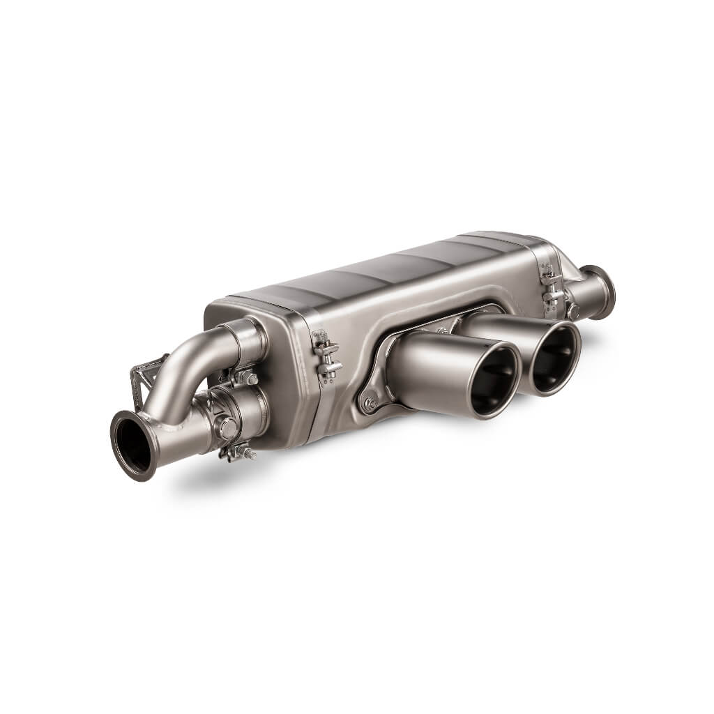 AKRAPOVIC S-PO/TI/23 Exhaust System Slip-On Race Line (Titanium) for PORSCHE 911 GT3RS (992) / GT3 (992 / 992.2) Photo-0