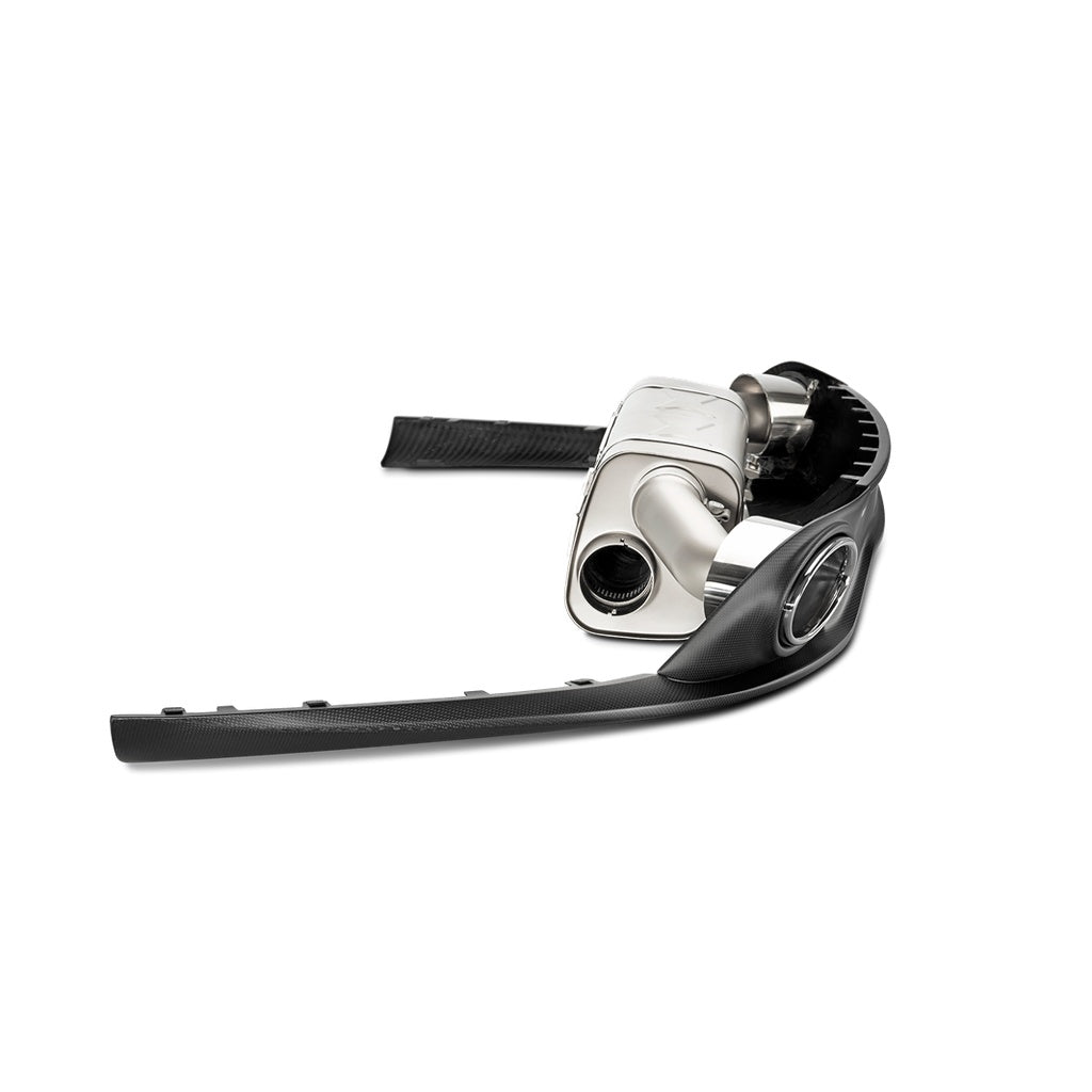 AKRAPOVIC S-PO991TSO-HT Exhaust System Slip-On Line (Titanium) for PORSCHE 911 Turbo / Turbo S (991) ECE Type Approval Photo-3