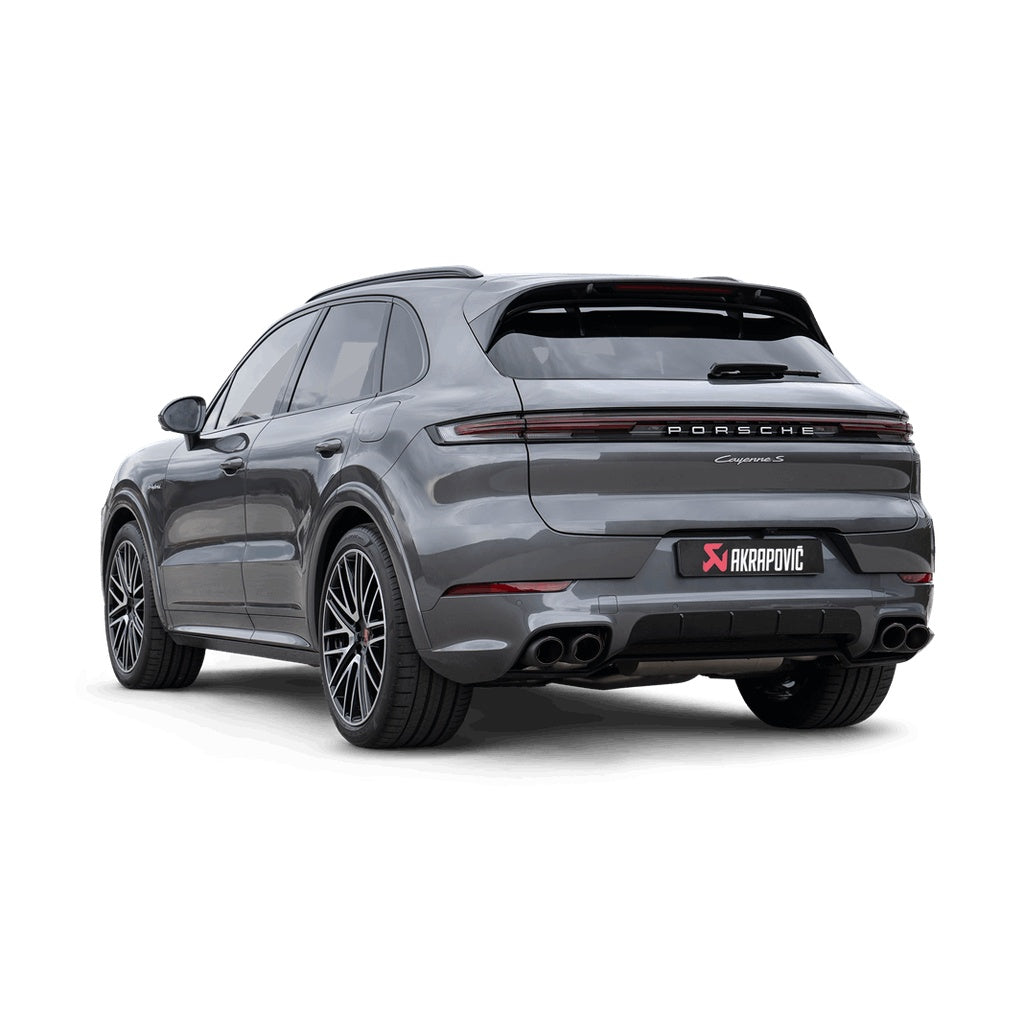 AKRAPOVIC S-PO/T/2 Exhaust System Evolution Line (Titanium) for PORSCHE Cayenne / E-Hybrid / S E-Hybrid 2023- Photo-1