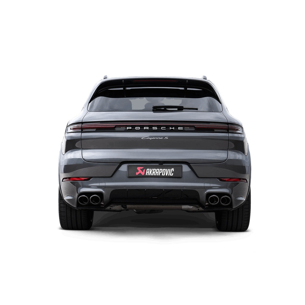 AKRAPOVIC S-PO/T/3H Exhaust System Evolution Line (Titanium) for PORSCHE Cayenne / E-Hybrid / S E-Hybrid 2023- (OPF/GPF) Photo-2
