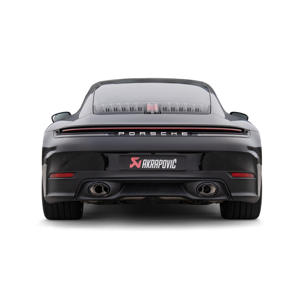 AKRAPOVIC S-PO/T/7 Exhaust System Slip-On Line (Titanium) for PORSCHE 911 Carrera / Carrera T / Carrera S / Carrera 4S (992.2) Photo-2