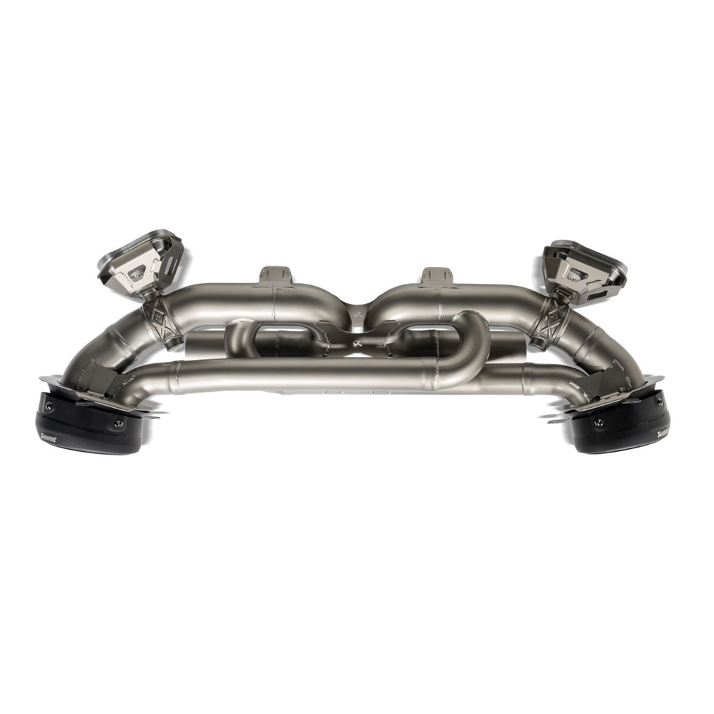 AKRAPOVIC S-PO/T/8 Exhaust System Slip-On Race Line (Titanium) for PORSCHE 911 Carrera / Carrera S / Carrera 4 / Carrera 4S / Carrera GTS (992) Photo-2