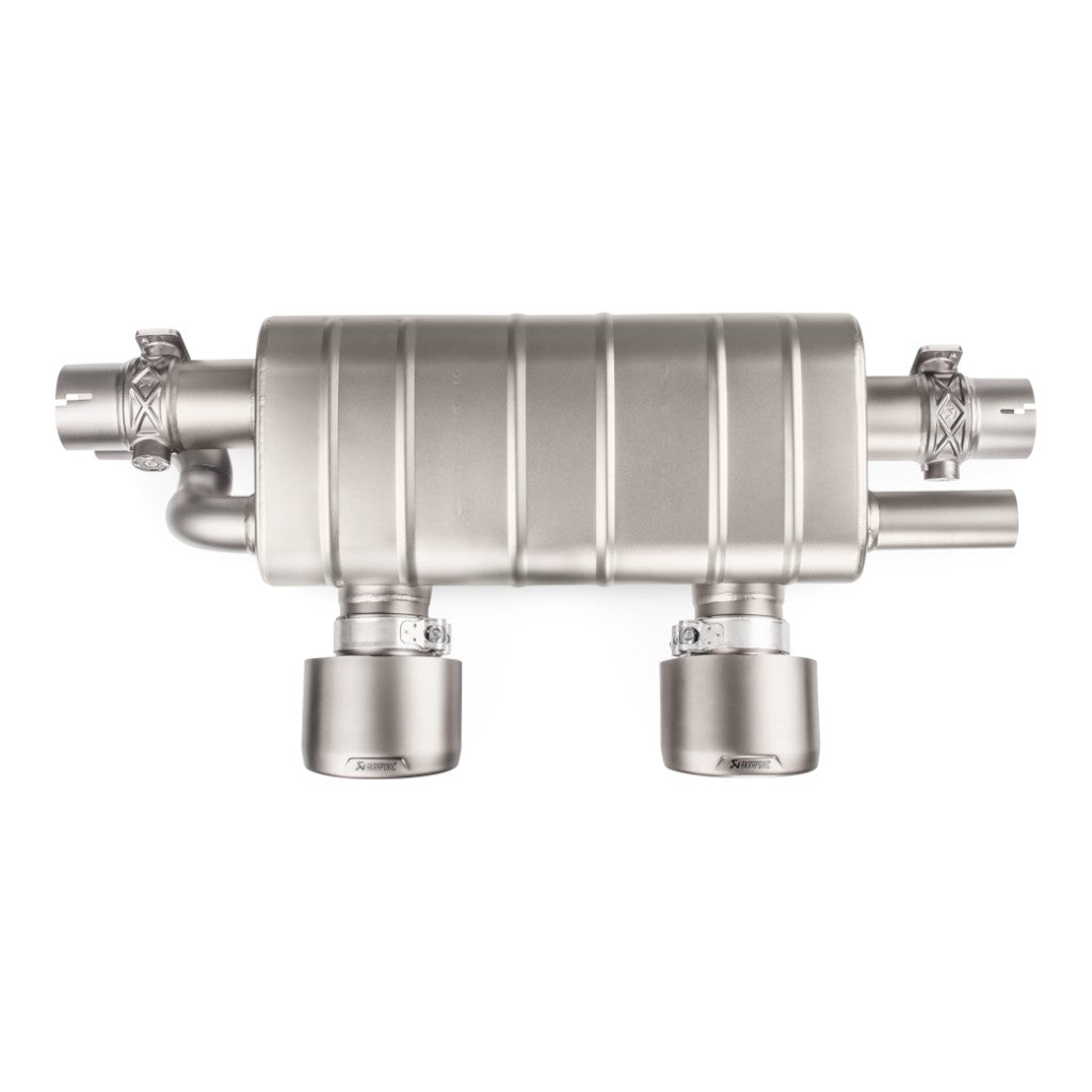 AKRAPOVIC S-PO/TI/5H Exhaust System Slip-On Line (Titanium) for PORSCHE 911 Carrera / S / 4 / 4S / GTS (991.2) OE Non Sport Exhaust / ECE Type Approval Photo-1