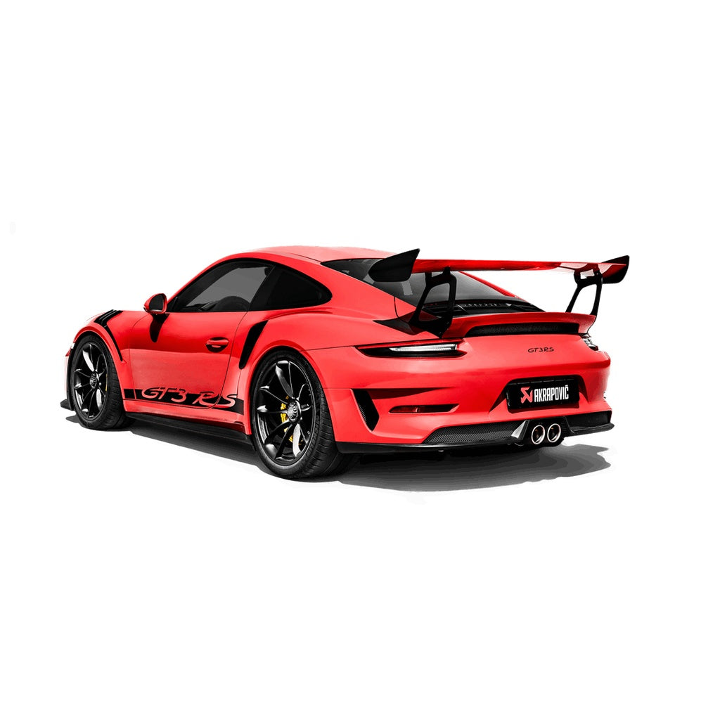 AKRAPOVIC S-PO/TI/8 Exhaust System Slip-On Race Line (Titanium) for PORSCHE 911 GT3 / GT3RS (991.2) 2018-2020 Photo-1