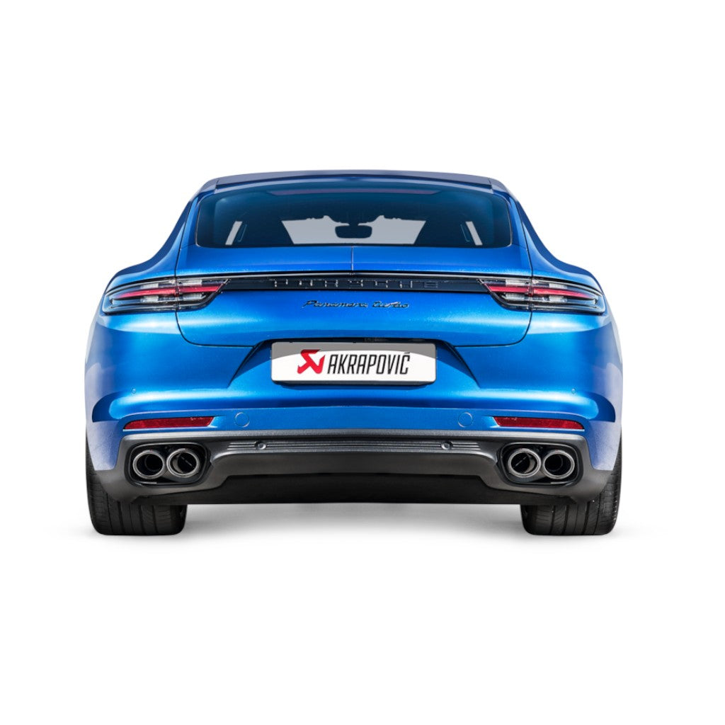 AKRAPOVIC S-PO/TI/9H Exhaust System Evolution Line (Titanium) for PORSCHE Panamera Turbo / Panamera GTS / Panamera Turbo S E-Hybrid (971) Photo-4