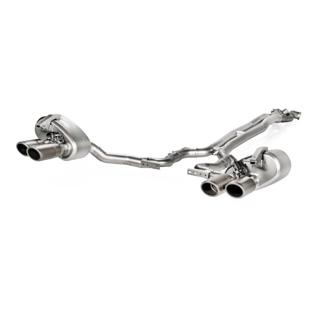 AKRAPOVIC S-PO/TI/9H Exhaust System Evolution Line (Titanium) for PORSCHE Panamera Turbo / Panamera GTS / Panamera Turbo S E-Hybrid (971) Photo-0