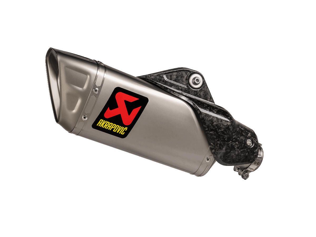 AKRAPOVIC S-Y10SO20-HAPLT Slip-On Line (Titanium) (EC Approval, ECE Approval) YAMAHA MT-10/FZ-10 2022-2022 Photo-0