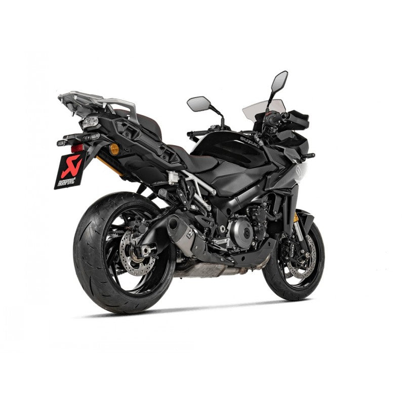 AKRAPOVIC S-S10SO19-HAPT Exhaust Slip-On Line (Titanium) for SUZUKI GSX-S1000GX 2024- Photo-1
