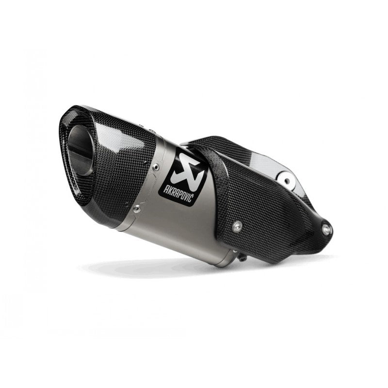 AKRAPOVIC S-S10SO19-HAPT Exhaust Slip-On Line (Titanium) for SUZUKI GSX-S1000GX 2024- Photo-0