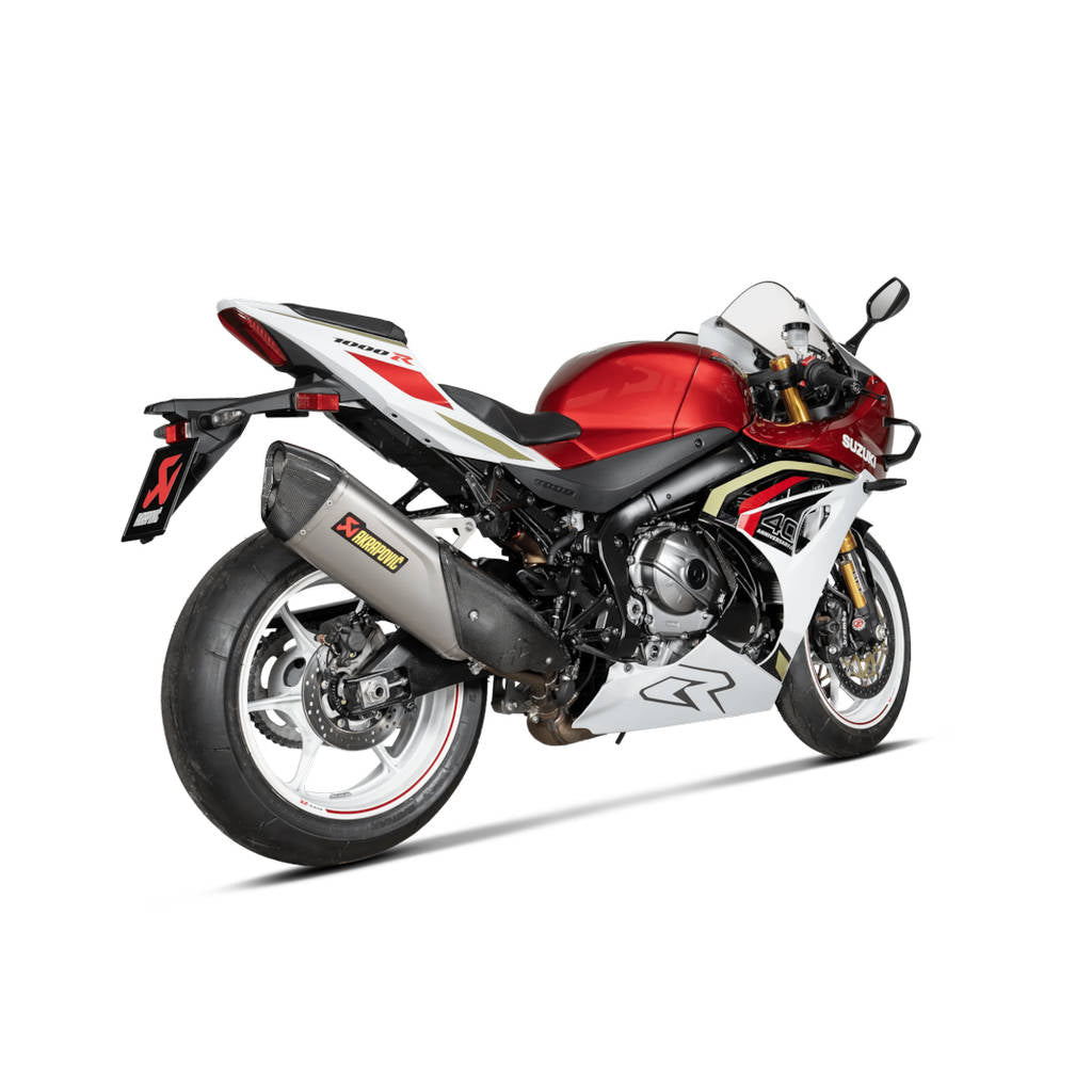 AKRAPOVIC S-S10SO21-HILT Exhaust Muffler Slip-On Line (Titanium) for SUZUKI GSX-R1000R 2026- Photo-2