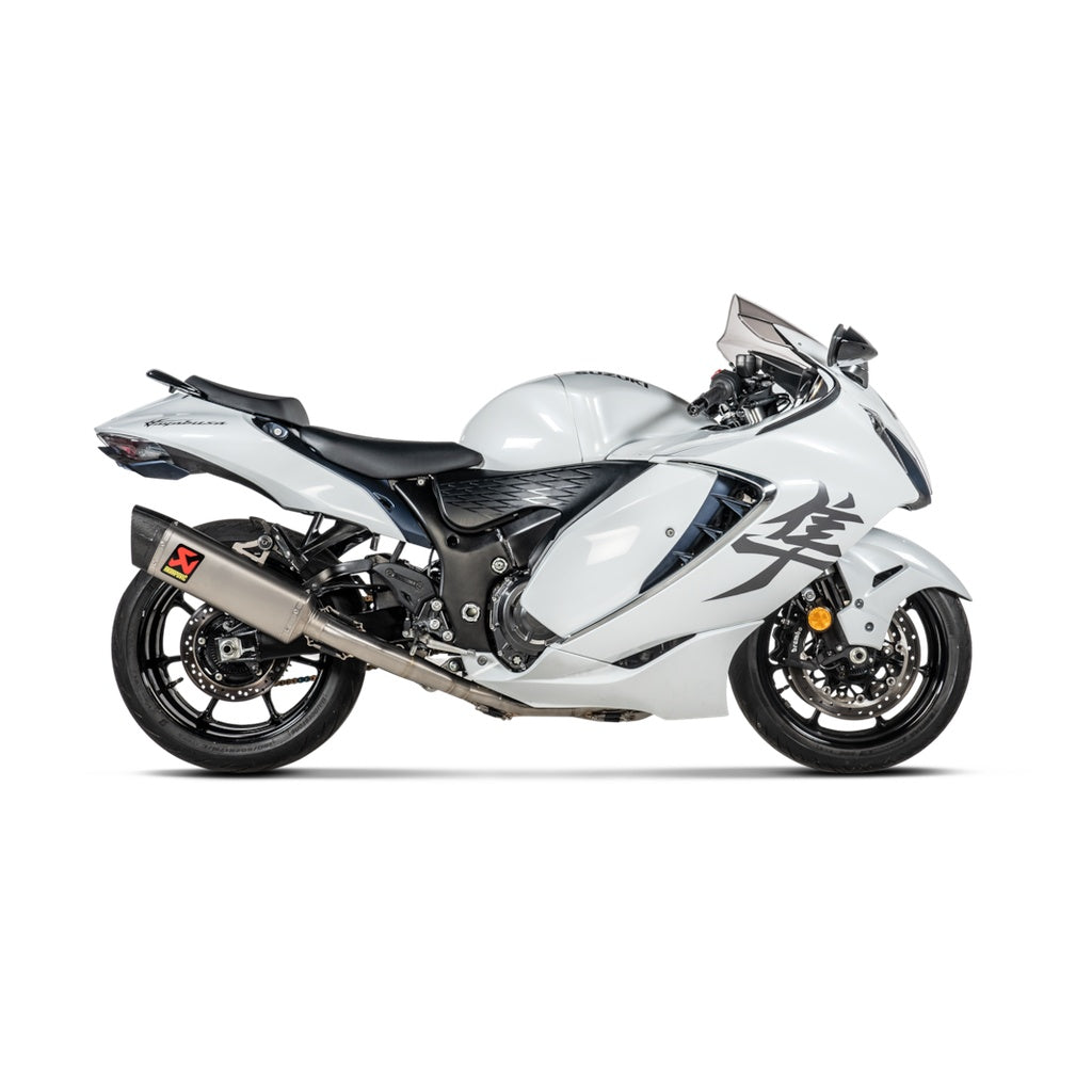 AKRAPOVIC S-S13R4-APLT Exhaust System Racing Line (Titanium) for SUZUKI GSX-1300R Hayabusa 2025- Photo-1