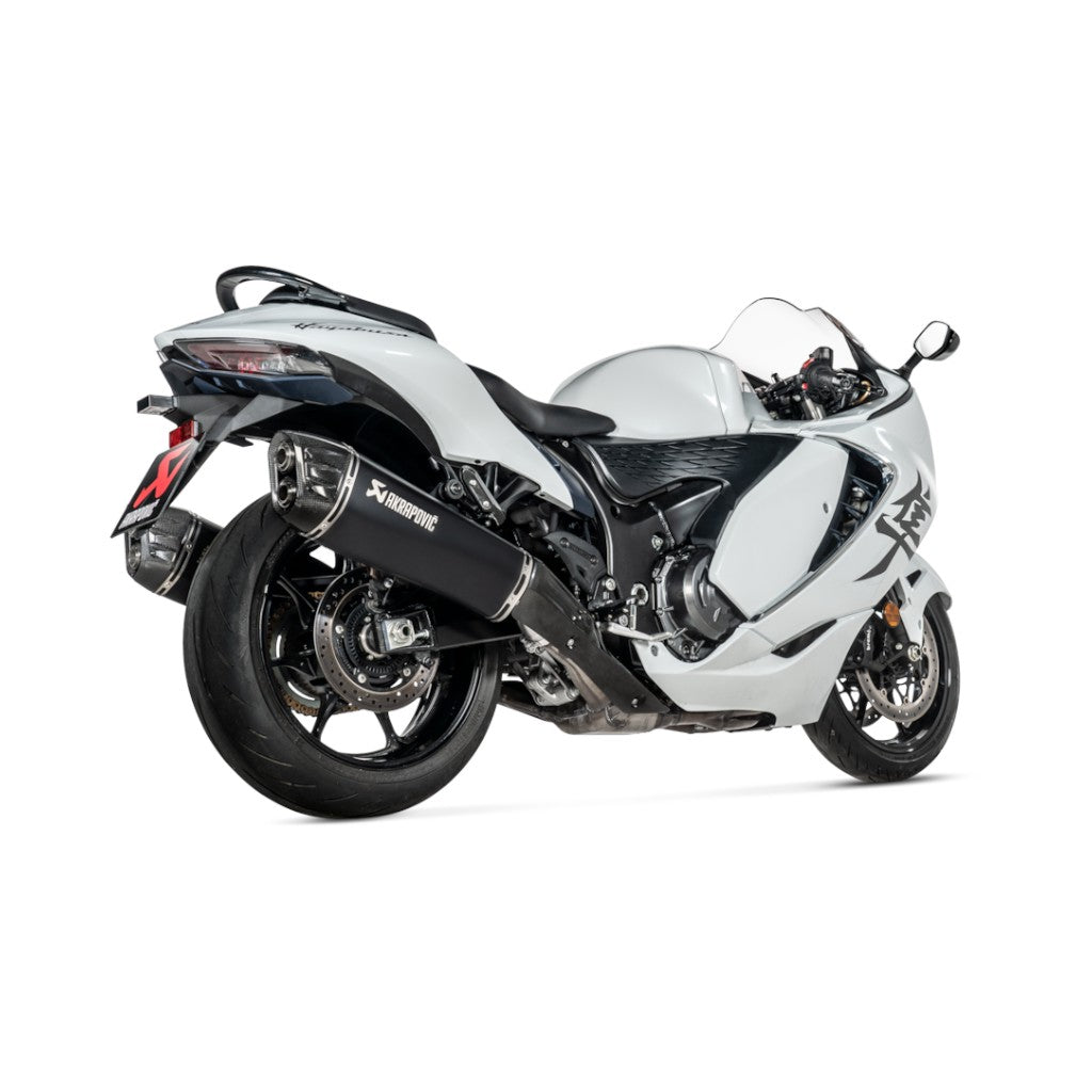 AKRAPOVIC S-S13SO4-HRAATBL/1 Muffler Slip-On Line (Titanium) for SUZUKI GSX-1300R Hayabusa Photo-2