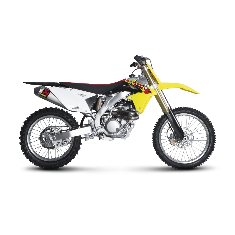 AKRAPOVIC S-S4MET10-BNTA Exhaust System Evolution Line (Titanium) for SUZUKI RM-Z 450 2008-2017 Photo-1