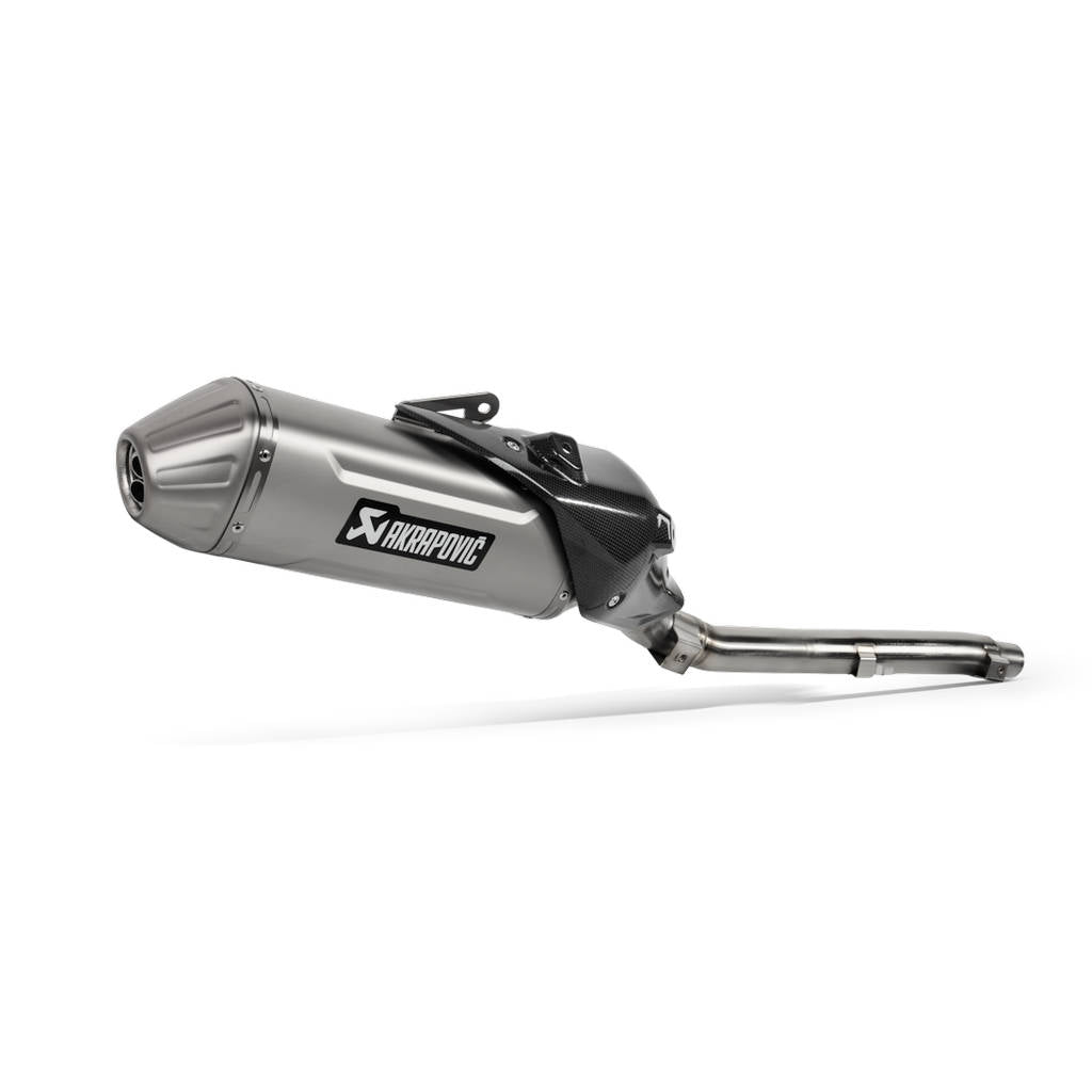 AKRAPOVIC S-S4SO9-HFTT Exhaust System Slip-On Line (Titanium) for SUZUKI DR-Z4S / SM 2025- Photo-0