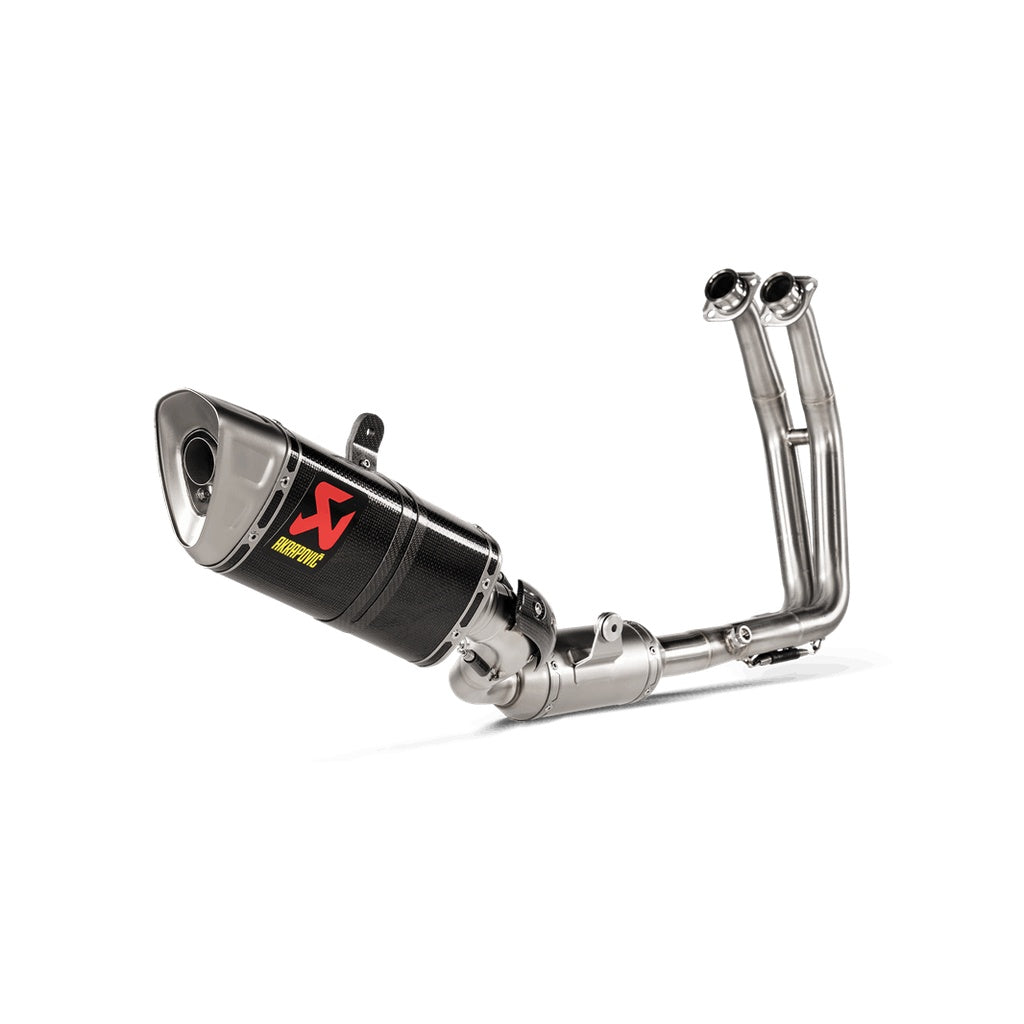 AKRAPOVIC S-S8R2-EEC Exhaust Racing Line (Carbon) for SUZUKI GSX-8S / 8R 2025- Photo-0