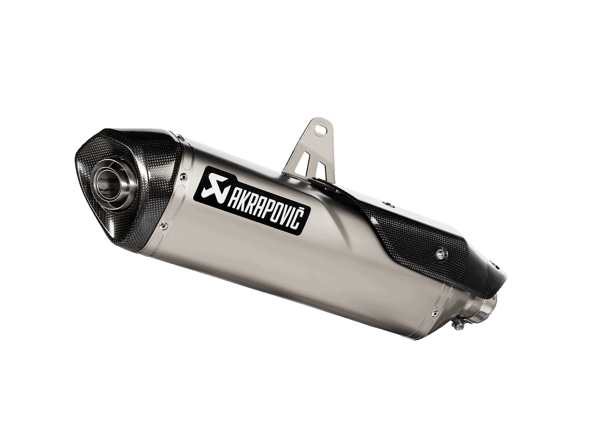 AKRAPOVIC S-T9SO3-HRT Slip-On Line (Titanium) Photo-0