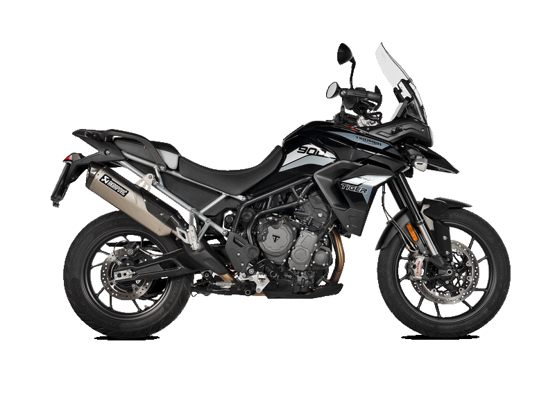 AKRAPOVIC S-T9SO3-HRT Slip-On Line (Titanium) Photo-1