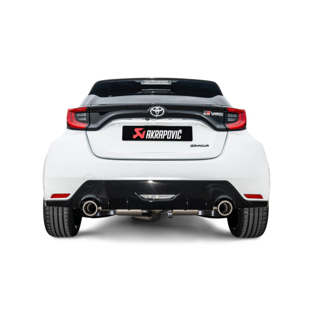 AKRAPOVIC S-TY/T/2 Exhaust System Slip-On Race Line (Titanium) for TOYOTA GR Yaris 2020 Photo-1
