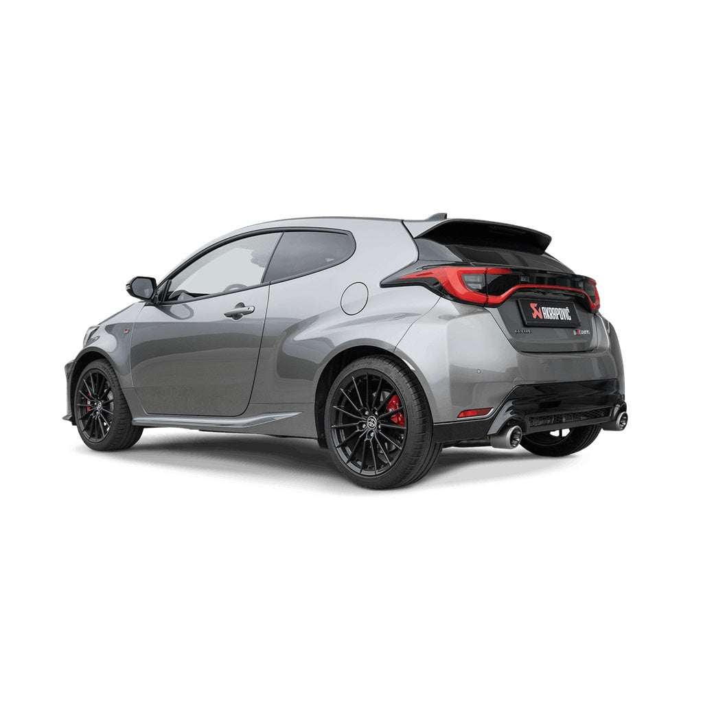 AKRAPOVIC S-TY/T/3 Exhaust System Slip-On Race Line (Titanium) for TOYOTA GR Yaris / GRMN Yaris (XP210) Photo-3