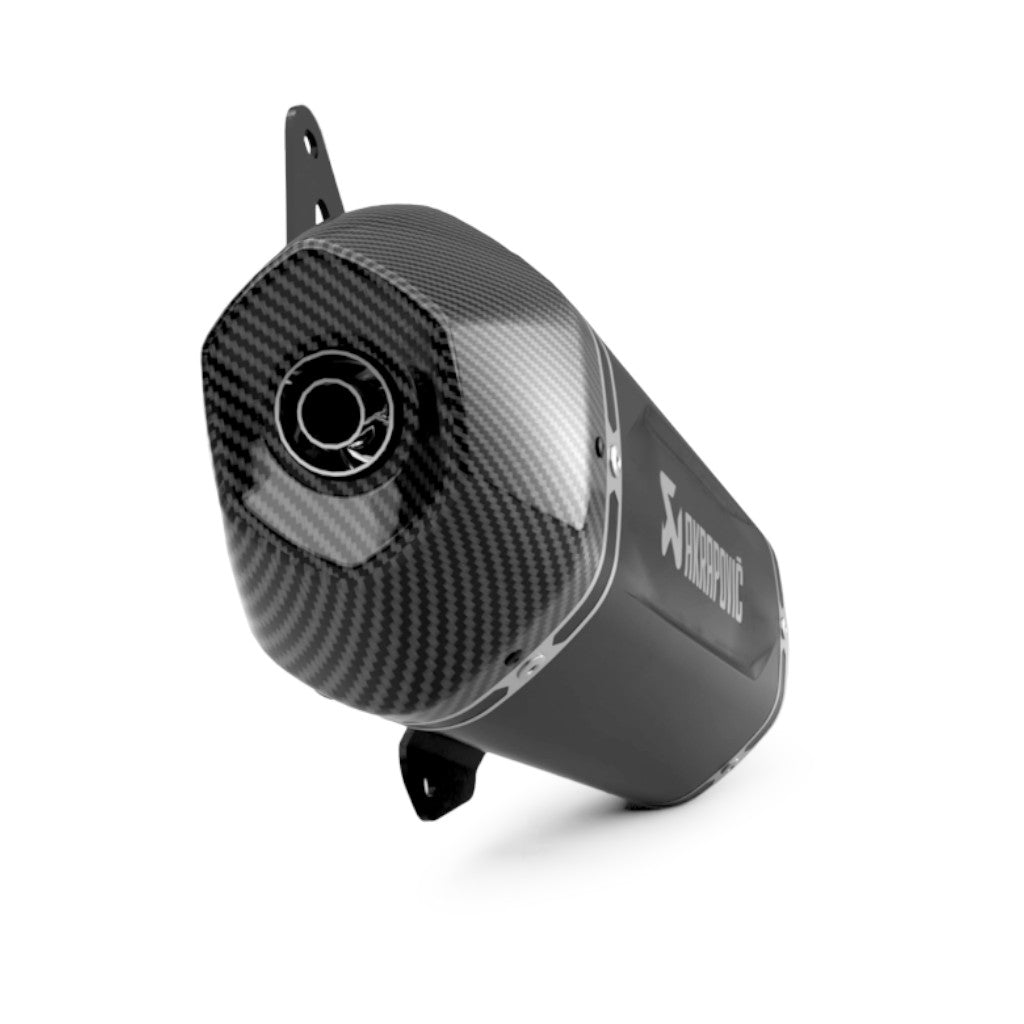 AKRAPOVIC S-VE125SO4-HWSSBL Muffler Slip-On Line (Stainless Steel) for VESPA GTS 125 / Super / SuperSport / SuperTech Photo-2