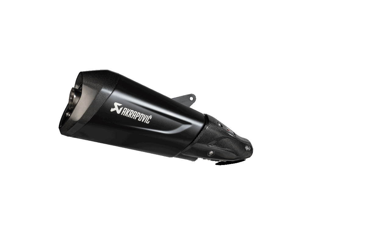 AKRAPOVIC S-VE3SO10-HZDFBLSlip-on Line (SS) Vespa GTS 300 Euro5 Photo-0