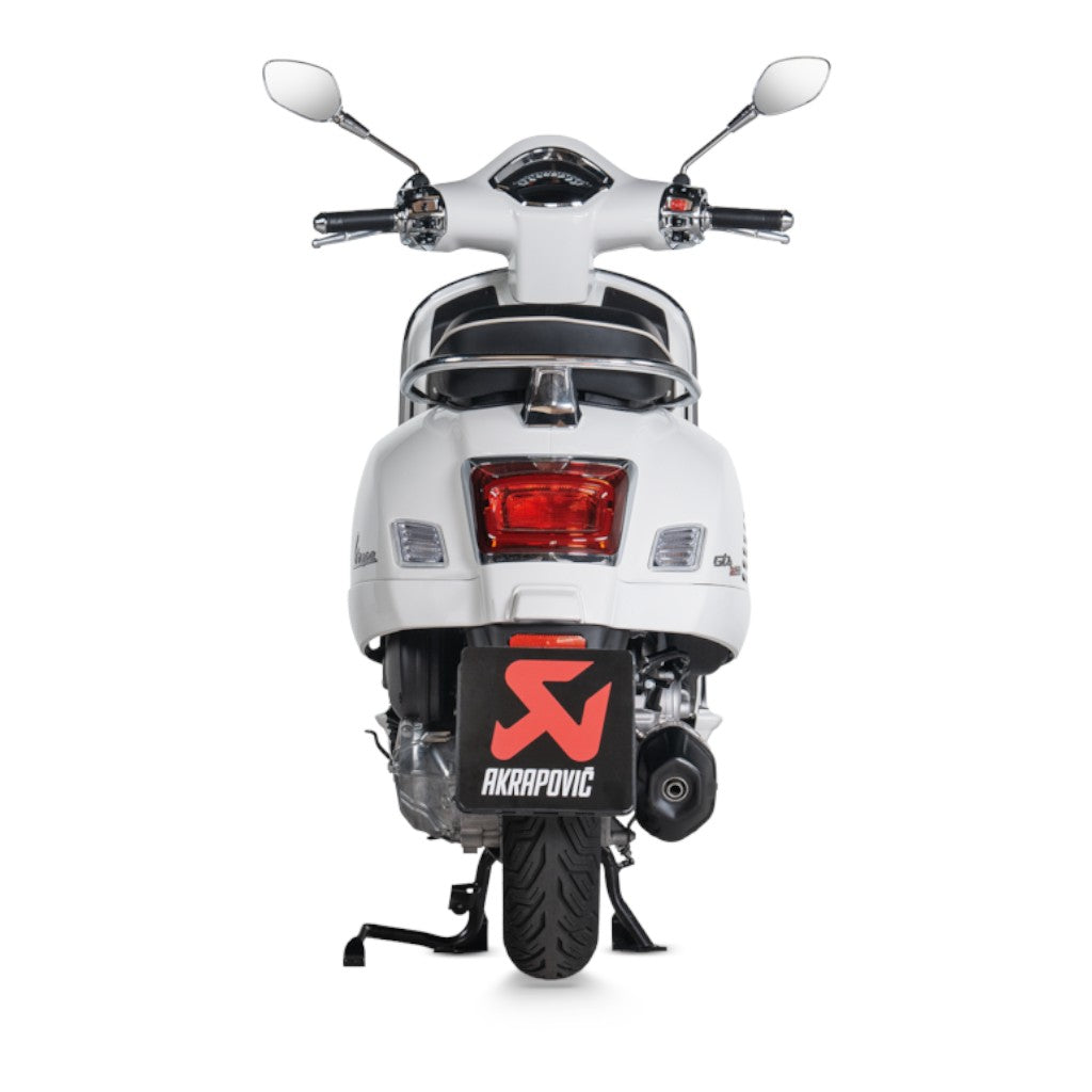 AKRAPOVIC S-VE3SO12-HWSSBL/1 Exhaust System Slip-On Line (Stainless Steel) for VESPA GTS 310 / Super / SuperSport / SuperTech 2024-2026 Photo-3