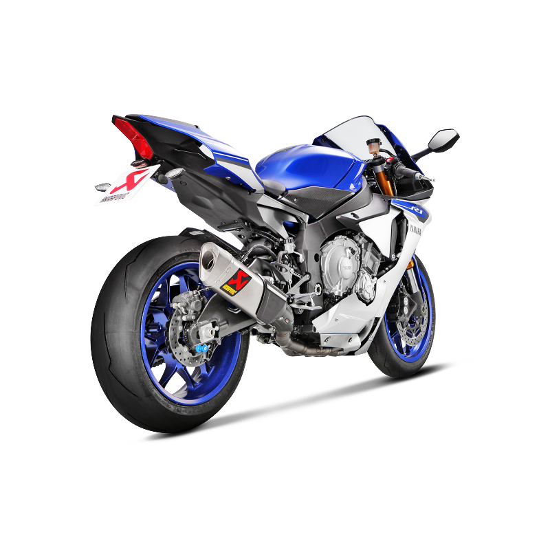 AKRAPOVIC S-Y10E3-APT Exhaust System Evolution Line Kit (Titanium) for YAMAHA R1 2015-2019 Photo-2