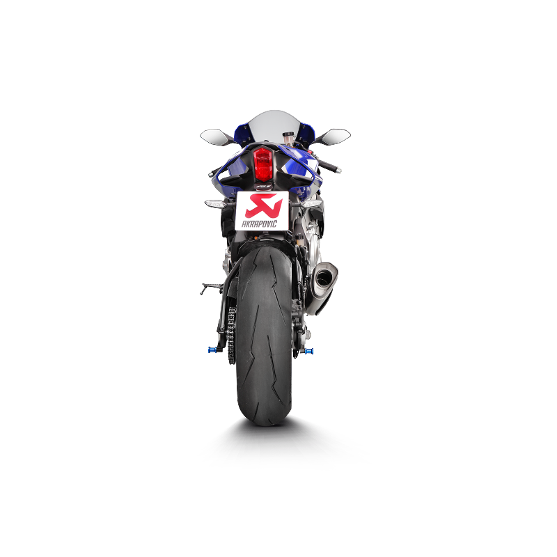 AKRAPOVIC S-Y10E3-APT Exhaust System Evolution Line Kit (Titanium) for YAMAHA R1 2015-2019 Photo-3
