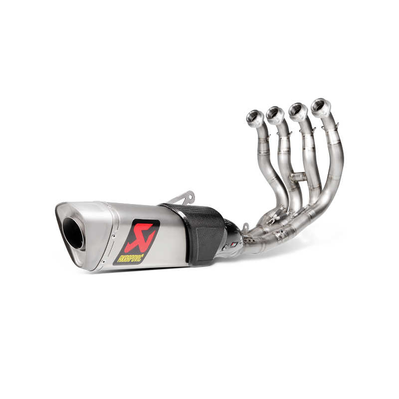 AKRAPOVIC S-Y10E3-APT Exhaust System Evolution Line Kit (Titanium) for YAMAHA R1 2015-2019 Photo-0