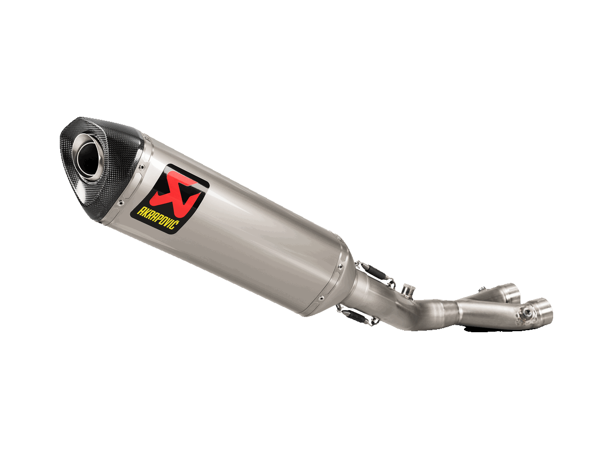 AKRAPOVIC S-Y10SO19-RT/TD Slip-On (Titanium) Track Day YAMAHA YZF-R1 2015-2020 Photo-1