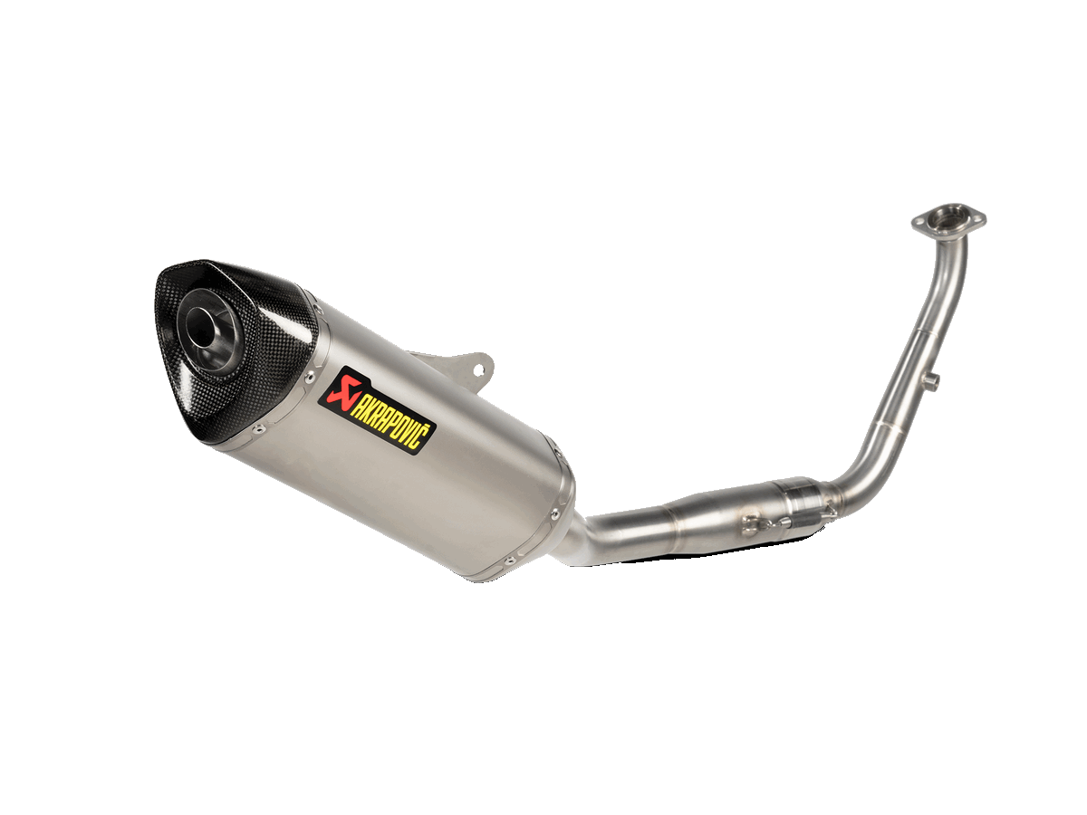 AKRAPOVIC S-Y125SO5-HRSS/1 Slip-On Line (SS) for Yamaha XMAX 125 2008-2020 Photo-0