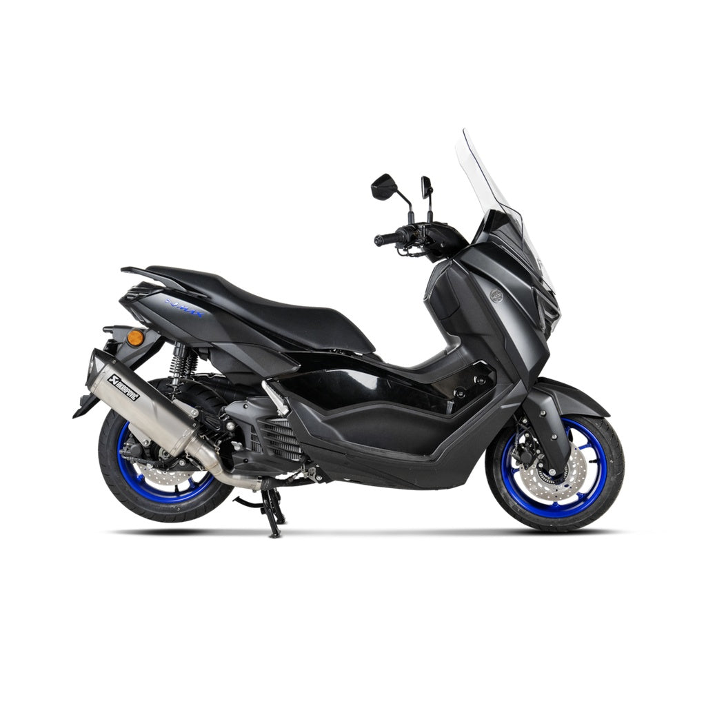 AKRAPOVIC S-Y125SO8-HRSS Exhaust System Slip-On Line (Stainless Steel) for YAMAHA NMAX 125 2025 Photo-1