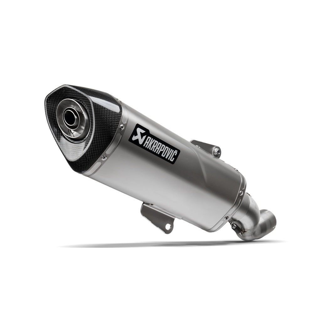 AKRAPOVIC S-Y125SO8-HRSS Exhaust System Slip-On Line (Stainless Steel) for YAMAHA NMAX 125 2025 Photo-0