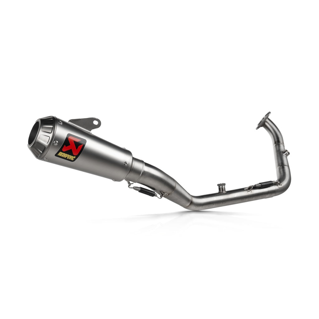 AKRAPOVIC S-Y150R1-CUSS Exhaust System Racing Line (Titanium) for YAMAHA R15 2024 Photo-0